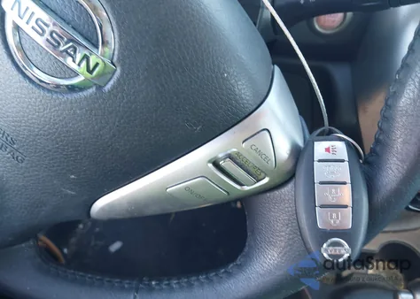 2019 Nissan Versa 1.6 Sv from USA, damaged, VIN 3N1CN7AP4KL827396